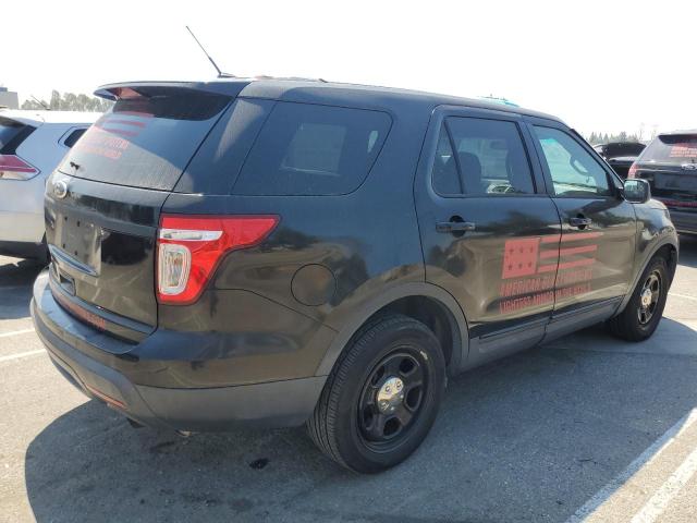 1FM5K8AR0EGC37867 - 2014 FORD EXPLORER POLICE INTERCEPTOR BLACK photo 3