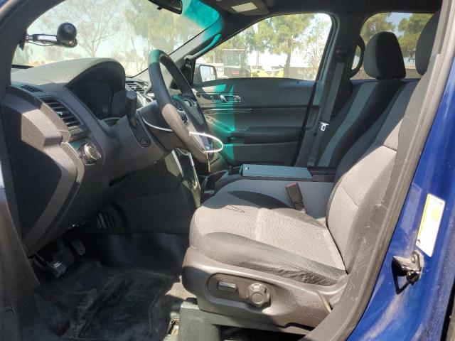 1FM5K8AR0EGC37867 - 2014 FORD EXPLORER POLICE INTERCEPTOR BLACK photo 7