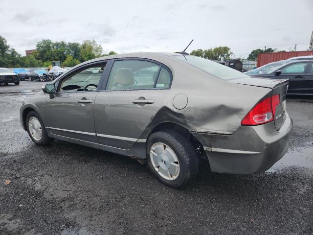 JHMFA36207S027648 - 2007 HONDA CIVIC HYBRID TAN photo 2
