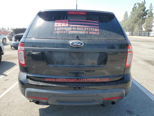 1FM5K8AR4EGC49620 - 2014 FORD EXPLORER POLICE INTERCEPTOR BLACK photo 6