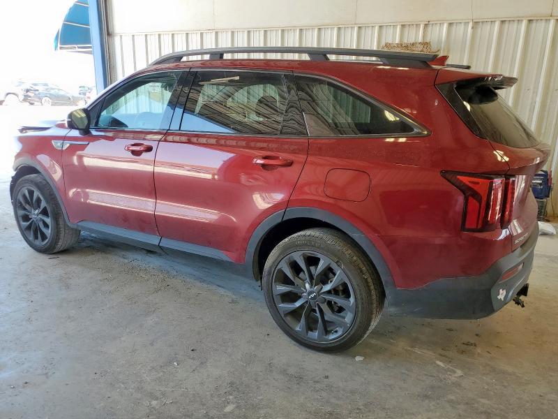 5XYRHDLF8PG216688 - 2023 KIA SORENTO EX წითელი ფოტო 2