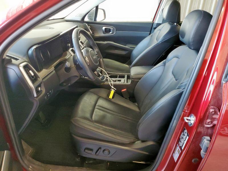 5XYRHDLF8PG216688 - 2023 KIA SORENTO EX წითელი ფოტო 7