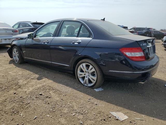 WDDGF8BB1BR168440 - 2011 MERCEDES-BENZ C 300 4MATIC BLUE photo 2