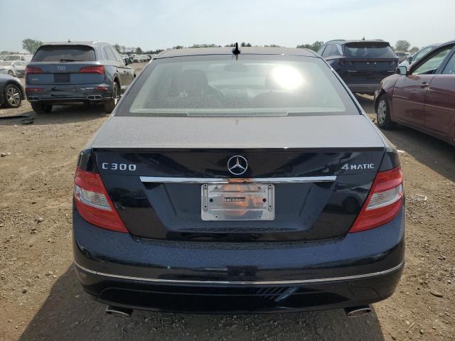 WDDGF8BB1BR168440 - 2011 MERCEDES-BENZ C 300 4MATIC BLUE photo 6