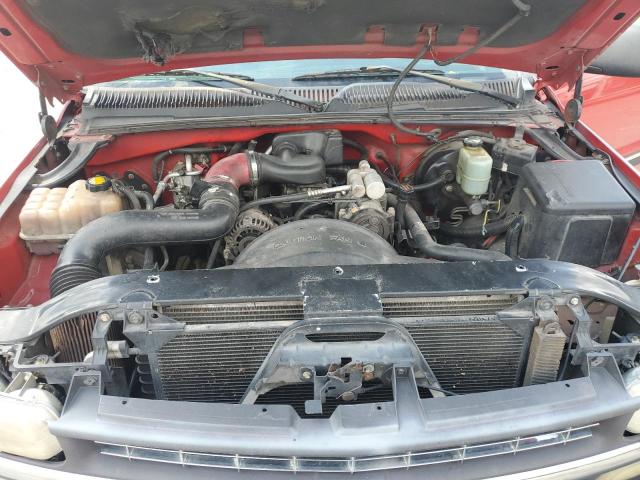 1GCEC14W9YZ285452 - 2000 CHEVROLET SILVERADO C1500 RED photo 11
