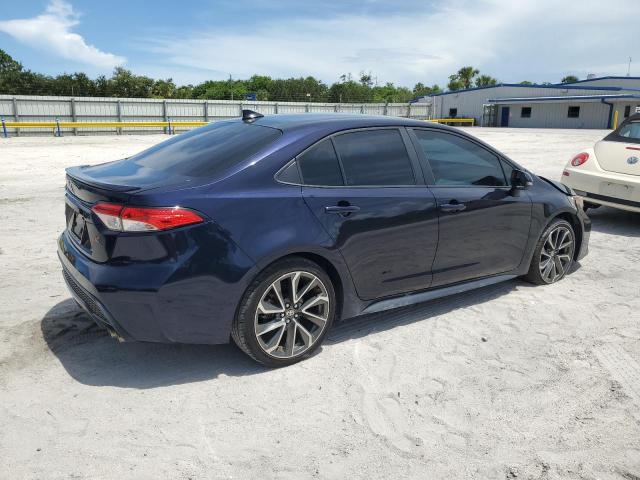 5YFS4MCE2NP123369 - 2022 TOYOTA COROLLA SE 蓝色 照片 3