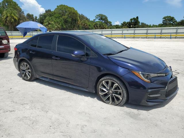 5YFS4MCE2NP123369 - 2022 TOYOTA COROLLA SE 蓝色 照片 4