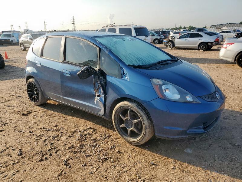 JHMGE8H36BC027961 - 2011 HONDA FIT BLUE photo 4