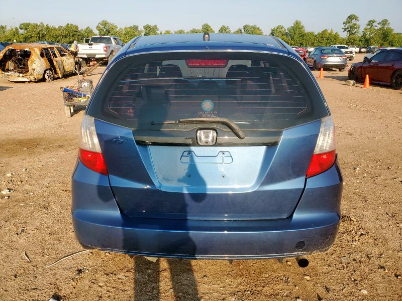 JHMGE8H36BC027961 - 2011 HONDA FIT BLUE photo 6