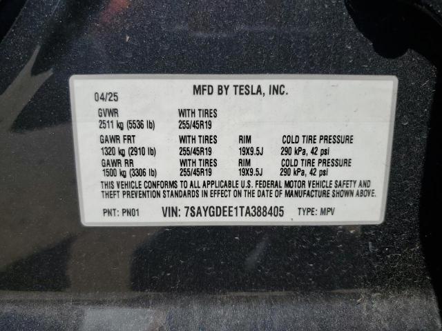 7SAYGDEE1TA388405 - 2026 TESLA MODEL Y 灰色 照片 13