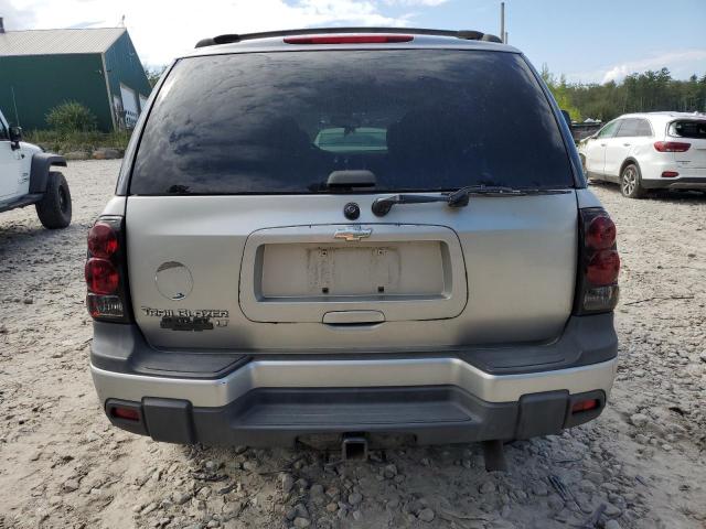 1GNDT13S252333251 - 2005 CHEVROLET TRAILBLAZE LS SILVER photo 6