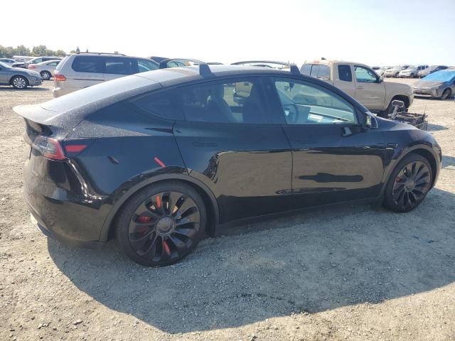 7SAYGDEF7NF411300 - 2022 TESLA MODEL Y 黑色 照片 3