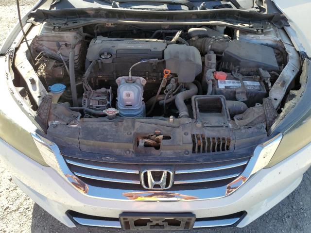 1HGCR2F73DA259313 - 2013 HONDA ACCORD EX თეთრი ფოტო 11