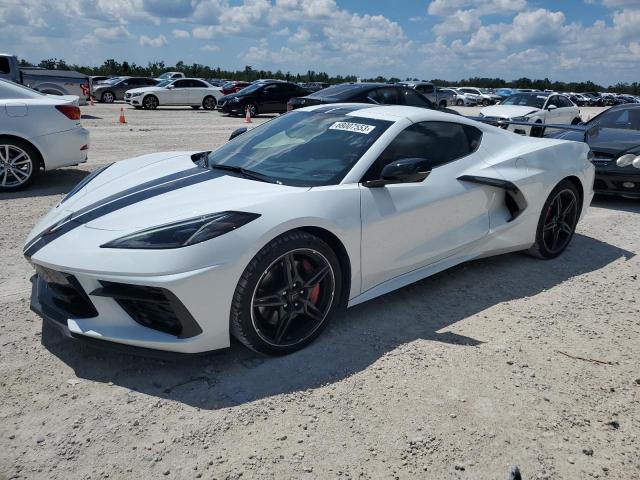 1G1Y72D47L5114052 - 2020 CHEVROLET CORVETTE STINGRAY 2LT WHITE photo 1