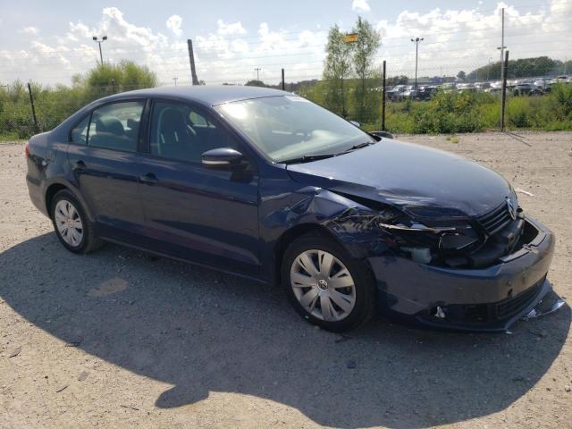 3VWDX7AJXBM073094 - 2011 VOLKSWAGEN JETTA SE BLUE photo 4