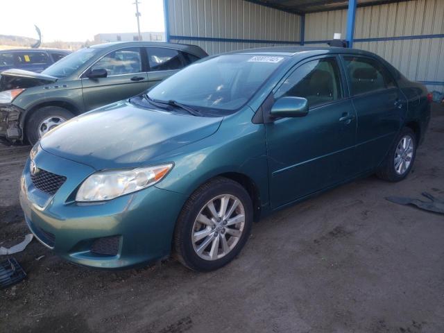 JTDBL40E59J044649 - 2009 TOYOTA COROLLA BASE GREEN photo 1