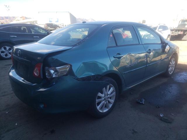 JTDBL40E59J044649 - 2009 TOYOTA COROLLA BASE GREEN photo 3