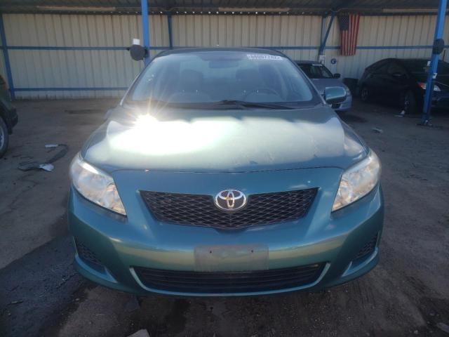 JTDBL40E59J044649 - 2009 TOYOTA COROLLA BASE GREEN photo 5