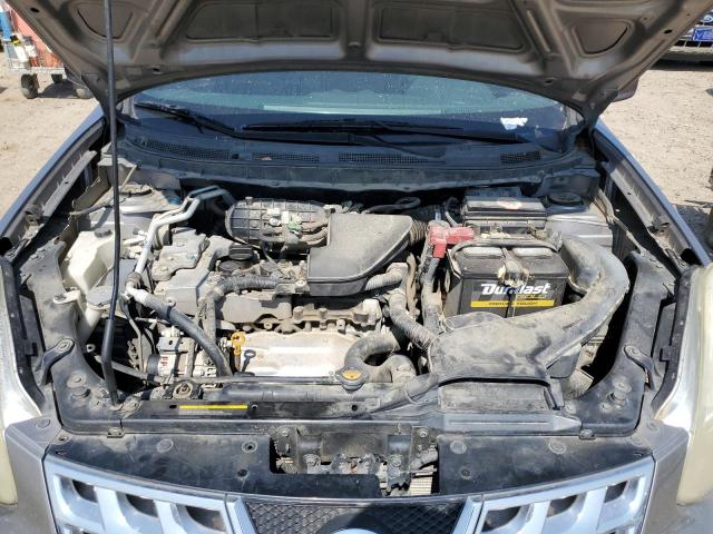 JN8AS5MT7CW601184 - 2012 NISSAN ROGUE S GRAY photo 11