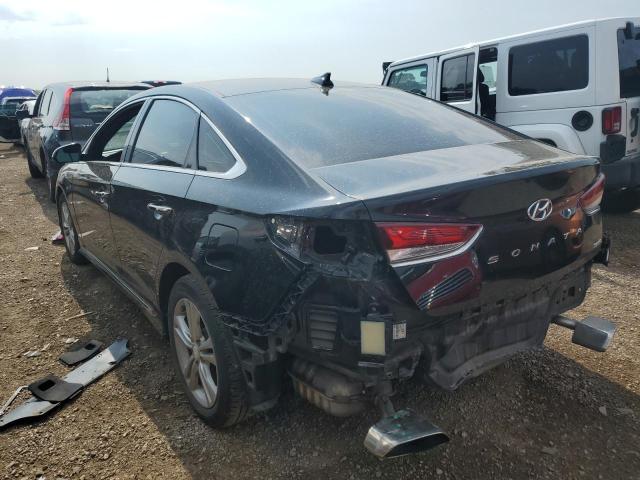 5NPE34AF0JH677514 - 2018 HYUNDAI SONATA SPORT Чорний фото 2