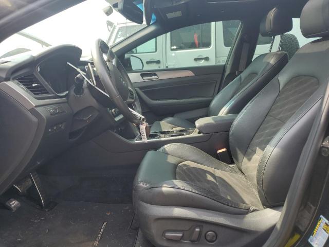 5NPE34AF0JH677514 - 2018 HYUNDAI SONATA SPORT Чорний фото 7