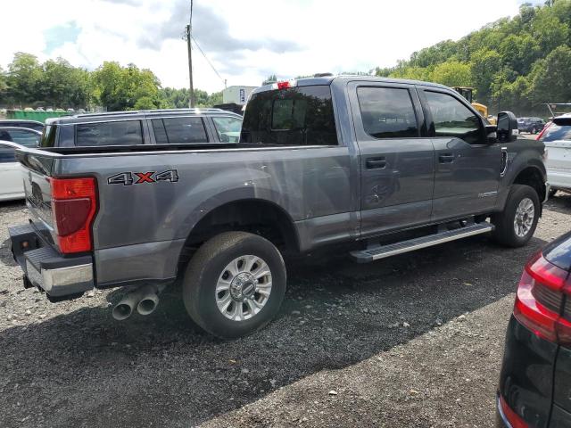 1FT8W3BTXNEF02549 - 2022 FORD F350 SUPER DUTY GRAY photo 3