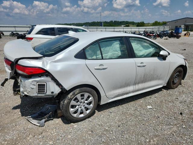 JTDEPMAE7N3027981 - 2022 TOYOTA COROLLA LE Білий фото 3