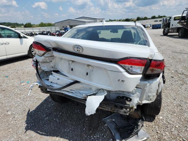 JTDEPMAE7N3027981 - 2022 TOYOTA COROLLA LE Білий фото 6