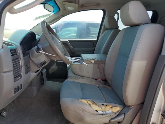 1N6AA07A97N242487 - 2007 NISSAN TITAN XE SILVER photo 7