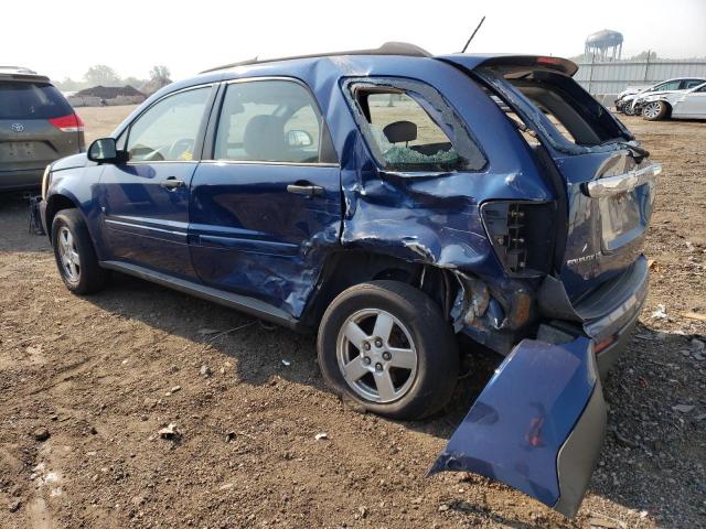 2CNDL23F286046741 - 2008 CHEVROLET EQUINOX LS BLUE photo 2