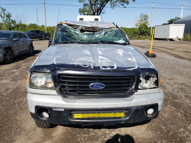 1FTYR44U48PA61271 - 2008 FORD RANGER SUPER CAB GRAY photo 5