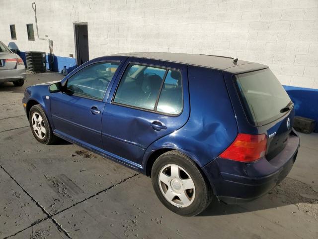 9BWGB61JX24011284 - 2002 VOLKSWAGEN GOLF GLS BLUE photo 2