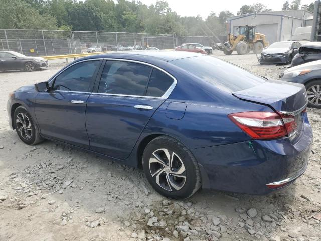 1HGCR2F33HA223401 - 2017 HONDA ACCORD LX BLUE photo 2