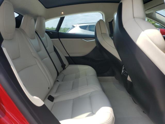 5YJSA1E29JF244920 - 2018 TESLA MODEL S 红色 照片 10
