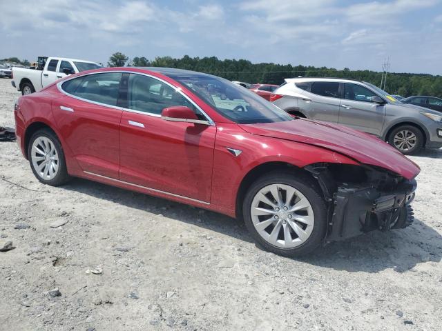 5YJSA1E29JF244920 - 2018 TESLA MODEL S 红色 照片 4