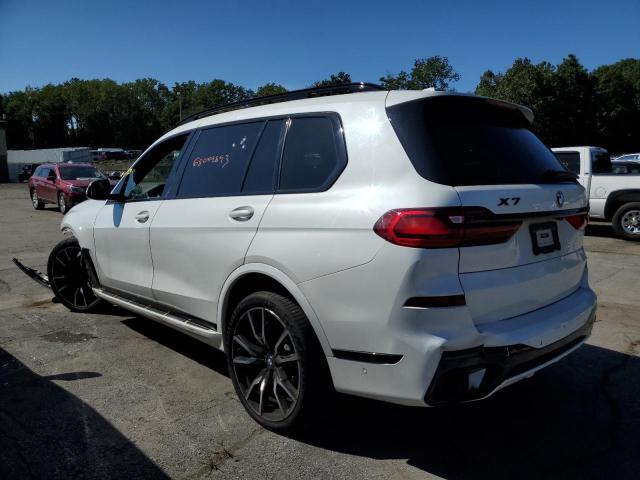 5UXCW2C09L9D01841 - 2020 BMW X7 XDRIVE40I WHITE photo 2