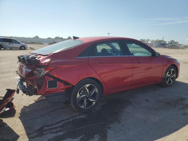 5NPLP4AG2PH114784 - 2023 HYUNDAI ELANTRA LIMITED RED photo 3