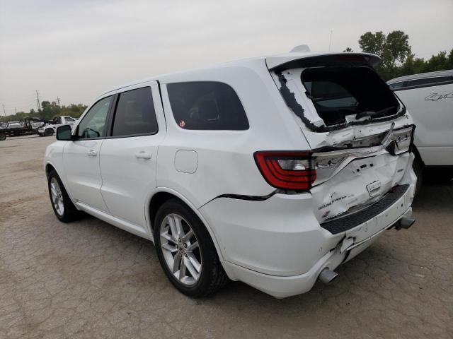 1C4RDJDG7MC724149 - 2021 DODGE DURANGO GT WHITE photo 2