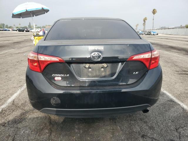 2T1BURHE2KC221691 - 2019 TOYOTA COROLLA L أسود صورة 6