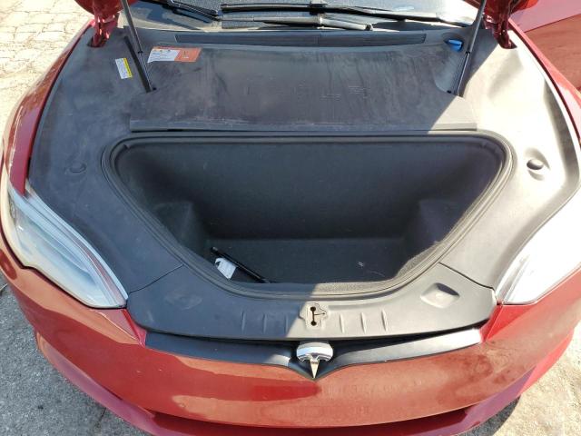 5YJSA1E23HF198530 - 2017 TESLA MODEL S წითელი ფოტო 11