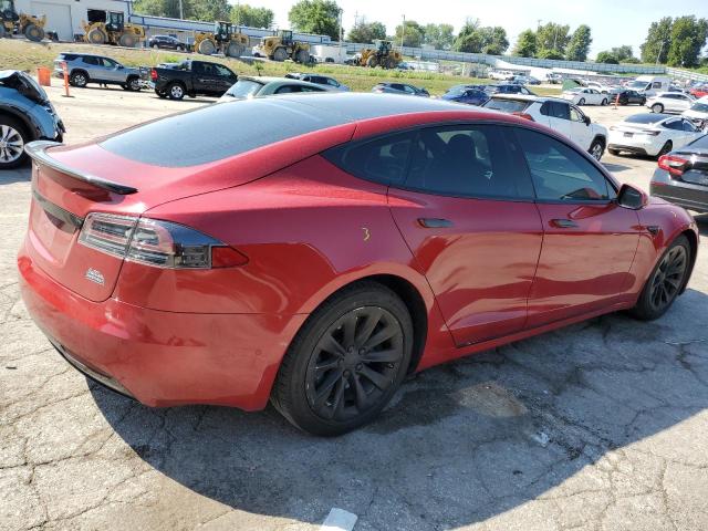 5YJSA1E23HF198530 - 2017 TESLA MODEL S წითელი ფოტო 3