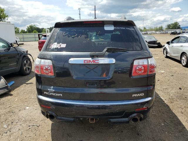 1GKKVTED0CJ237906 - 2012 GMC ACADIA DENALI BLACK photo 6