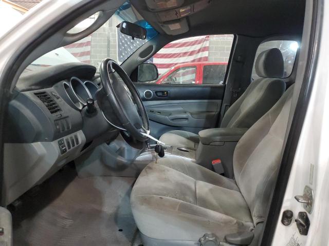 5TETU62N87Z384780 - 2007 TOYOTA TACOMA PRERUNNER ACCESS CAB WHITE photo 7