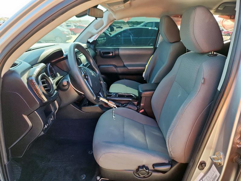 5TFAX5GNXKX138623 - 2019 TOYOTA TACOMA DOUBLE CAB Gümüş fotoğraf 7