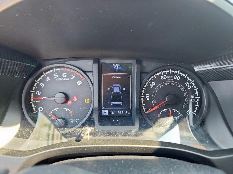 5TFAX5GNXKX138623 - 2019 TOYOTA TACOMA DOUBLE CAB Gümüş fotoğraf 9