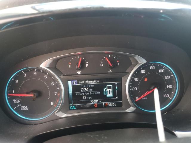 1GNERGKW6KJ313998 - 2019 CHEVROLET TRAVERSE LT BLACK photo 9