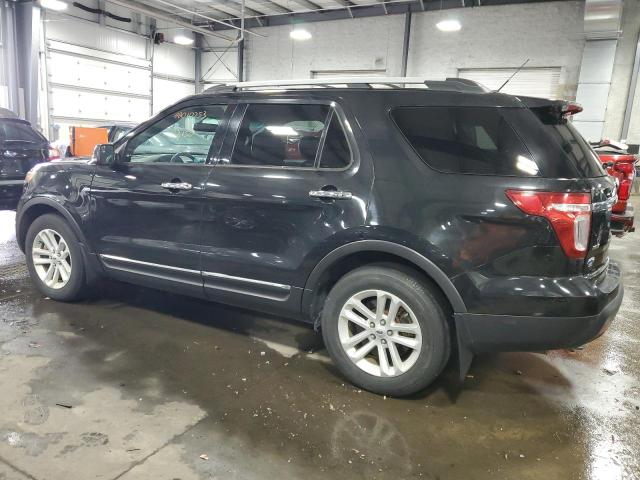 1FM5K8D87FGA29389 - 2015 FORD EXPLORER XLT BLACK photo 2