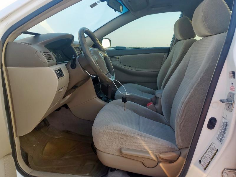 1NXBR32E28Z034465 - 2008 TOYOTA COROLLA CE WHITE photo 7