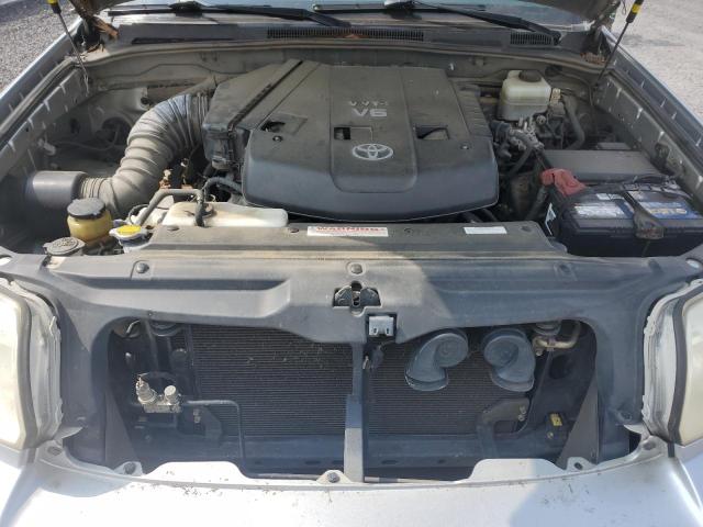 JTEBU14R260088369 - 2006 TOYOTA 4RUNNER SR5 ვერცხლისფერი ფოტო 12