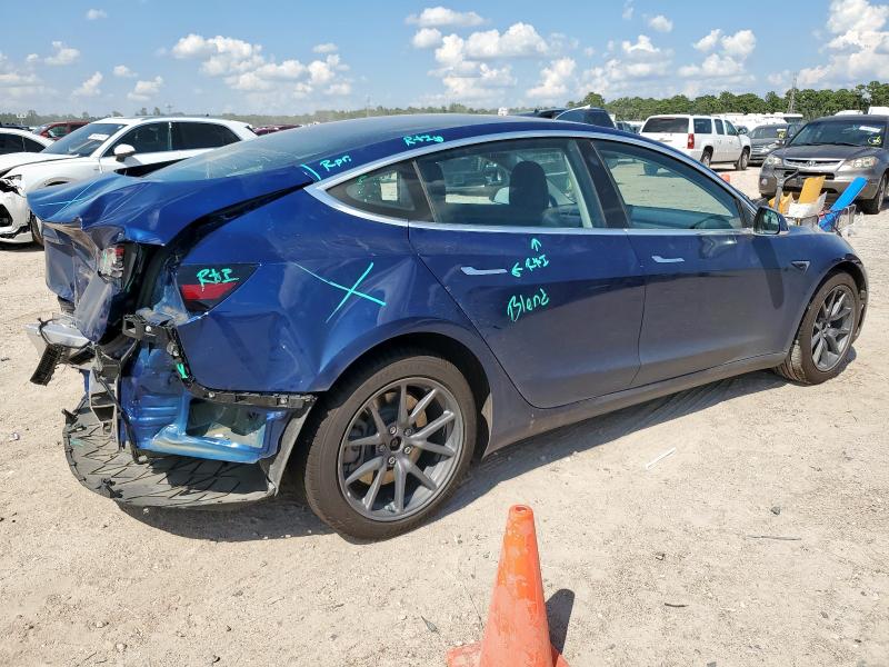 5YJ3E1EA4JF076328 - 2018 TESLA MODEL 3 Көк фото 3